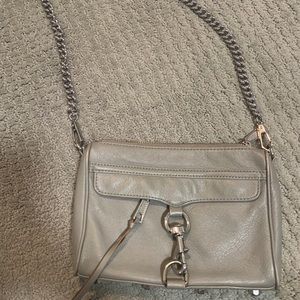 Gray Rebecca Minkoff Crossbody Bag